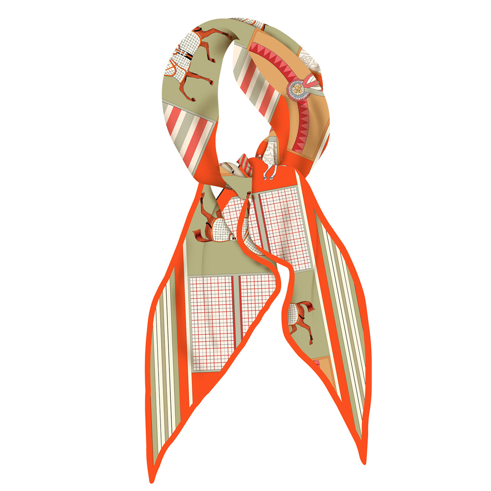 Scarf Silk Square - New Design Fashion Printed Silk Scarves