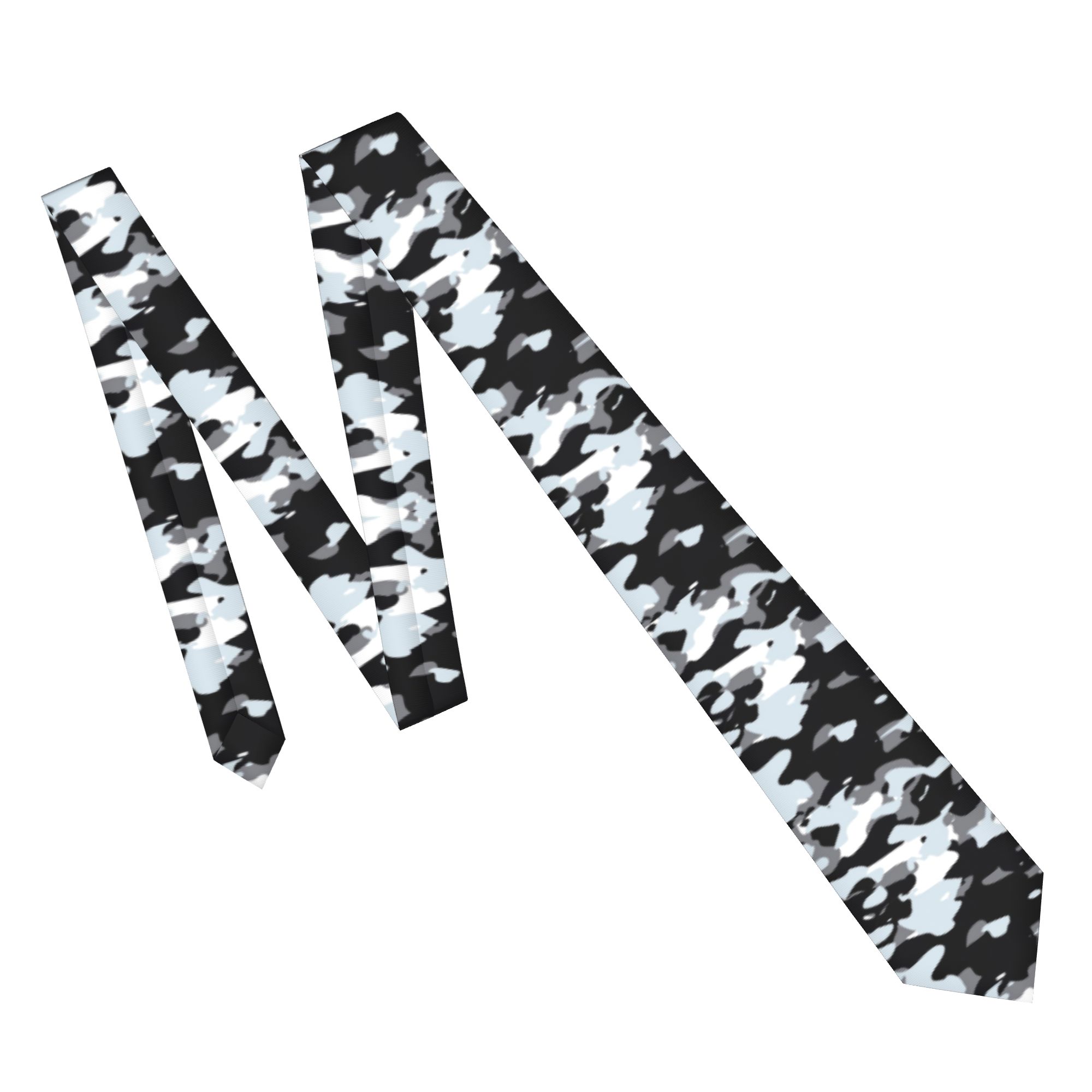 Skinny Tie Men - Camouflage Military Style Men Necktie Skinny