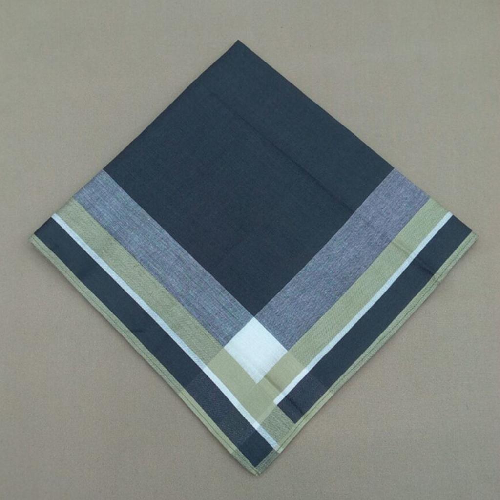 12x Fashion Men Plaids Cotton  - Handkerchief Cotton Men review and price