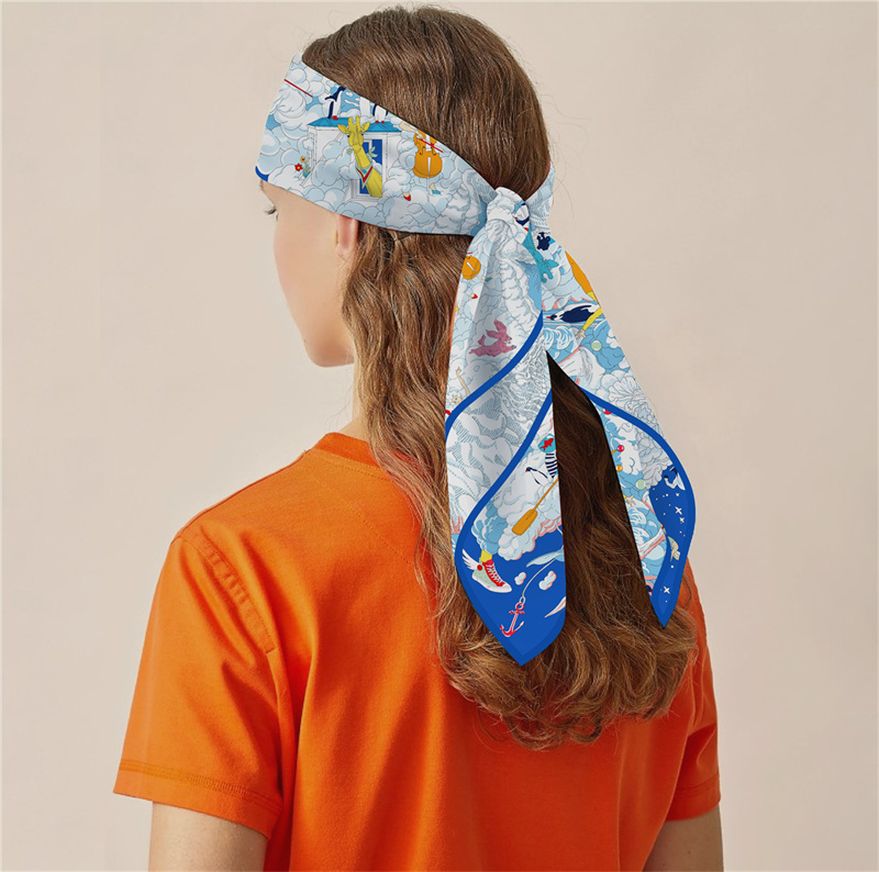 POBING Twill Silk Scarf Women  - Scarf Silk Square review and price