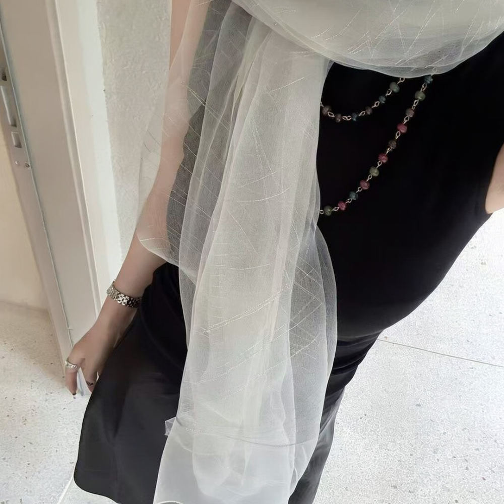 Elegant Faux Silk Wrap Women F - Stole Wedding Shawl review and price