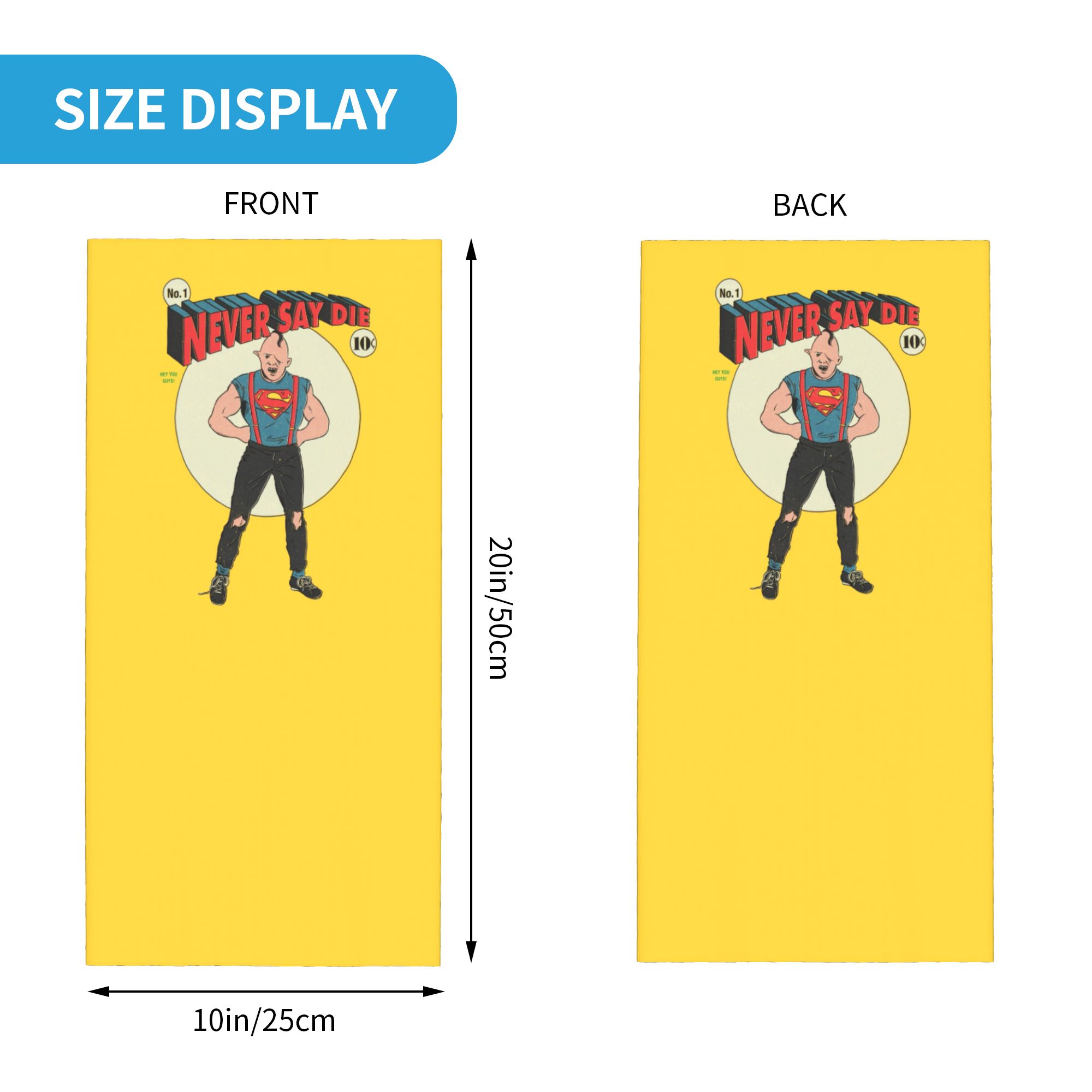 Custom The Goonies Never Say D - Neck Warmer Tube review and price