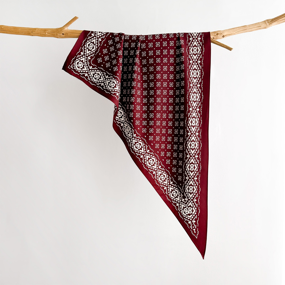 Retro Printed Square Scarf For - Face Scarf Mask review and price