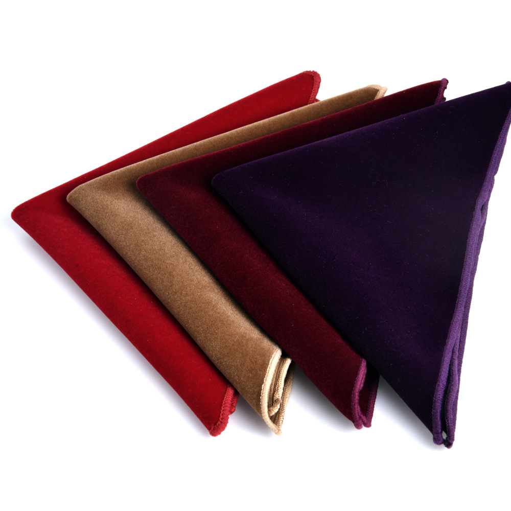 23cm Men's Velvet Pocket Squar - Pocket Square Set review and price