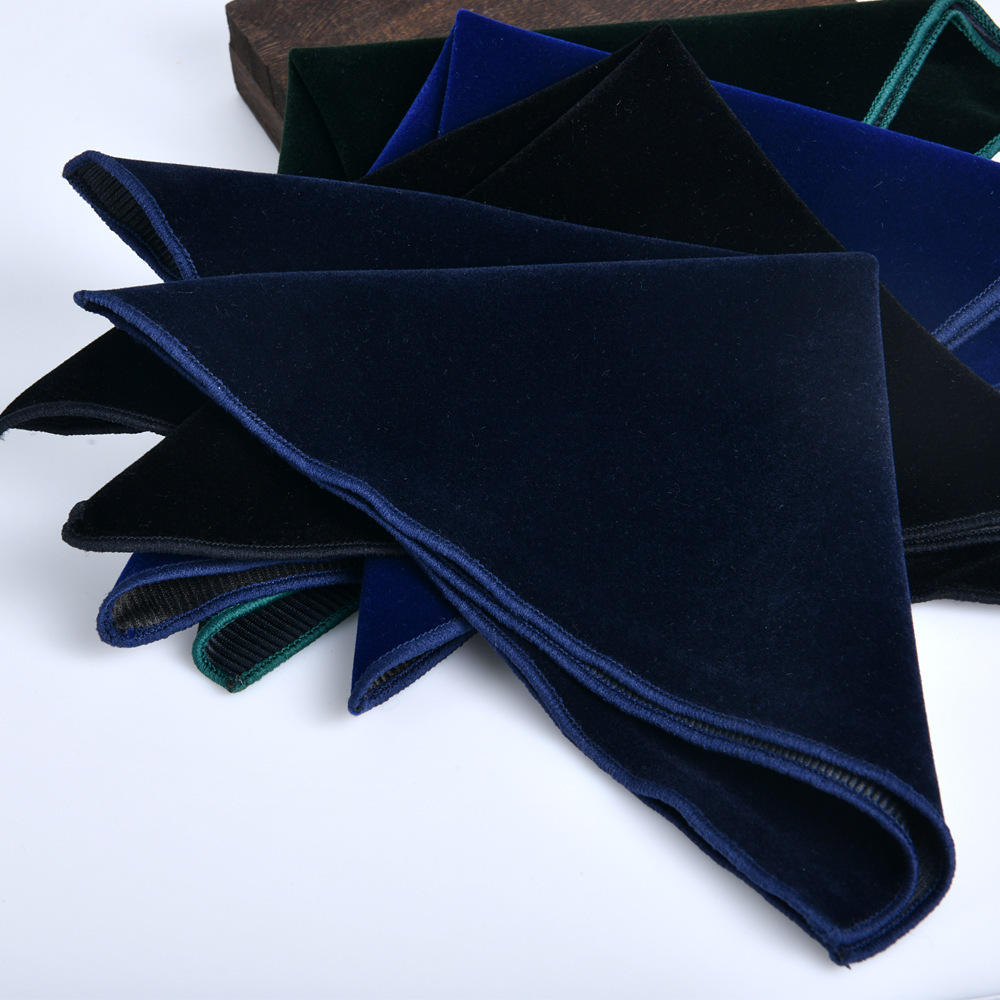 23cm Men's Velvet Pocket Squar - Pocket Square Set review and price