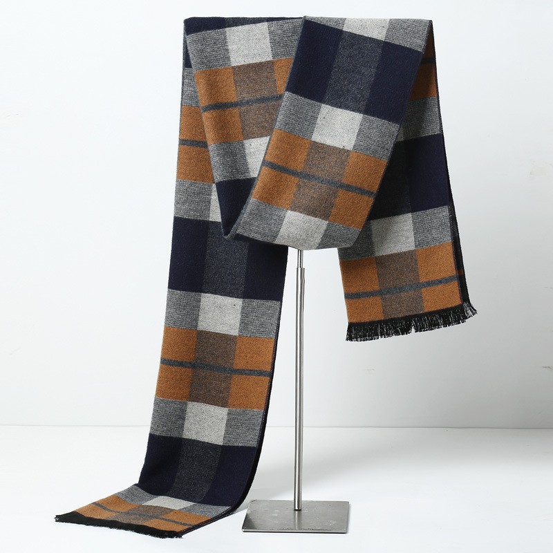 Designer Brand Plaid Men Scarv - Muffler Men Wool review and price