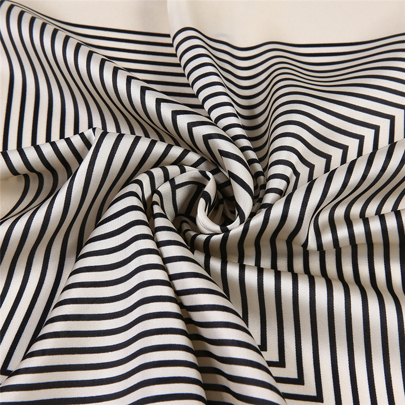 Fringe Frame Square Scarves Ba - Silk Tie Striped review and price