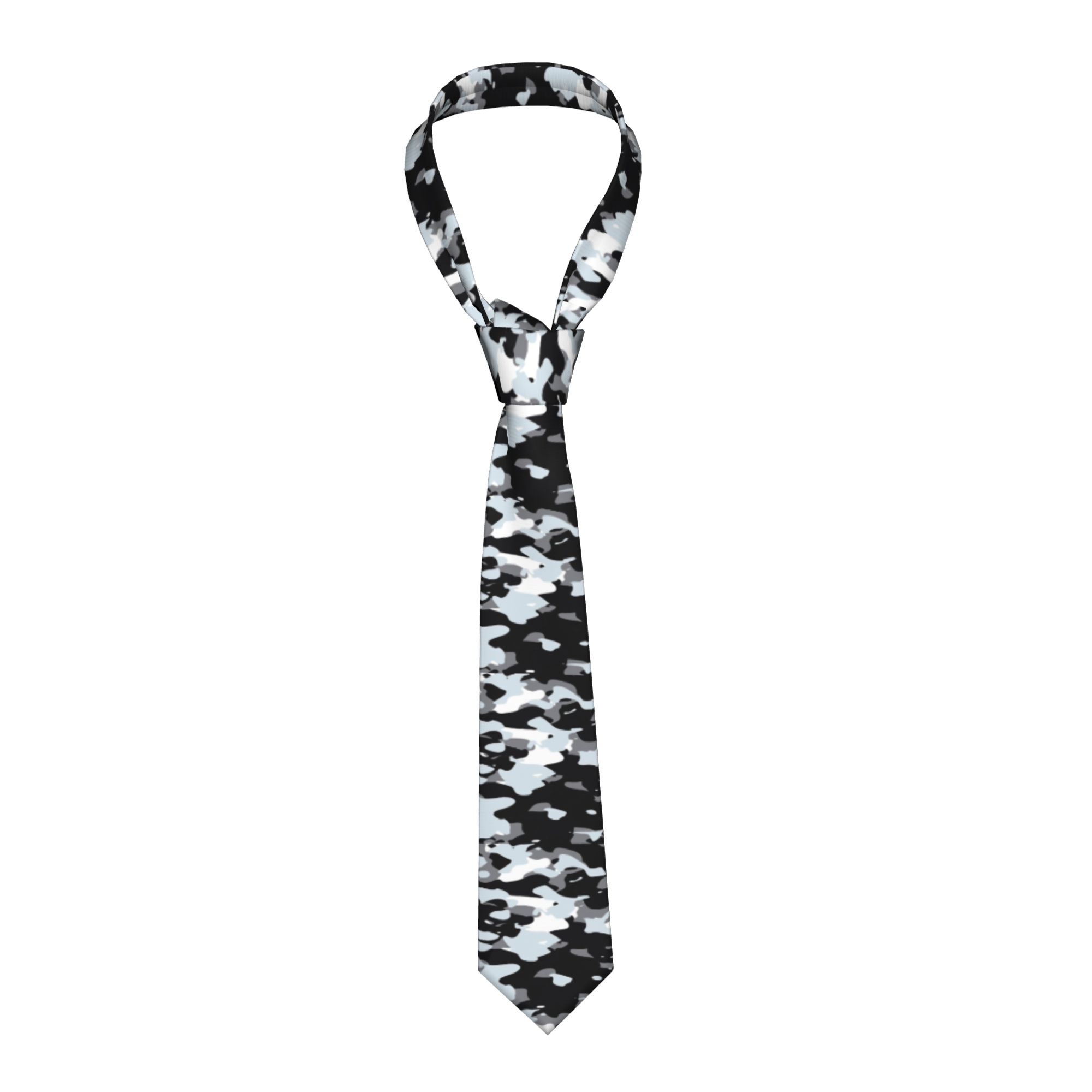 Camouflage Military Style Men  - Skinny Tie Men review and price
