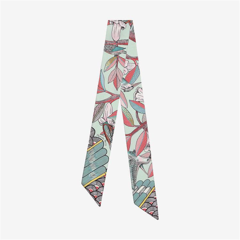 Luxury Brand Hummingbird Print - Ascot Neck Scarf review and price